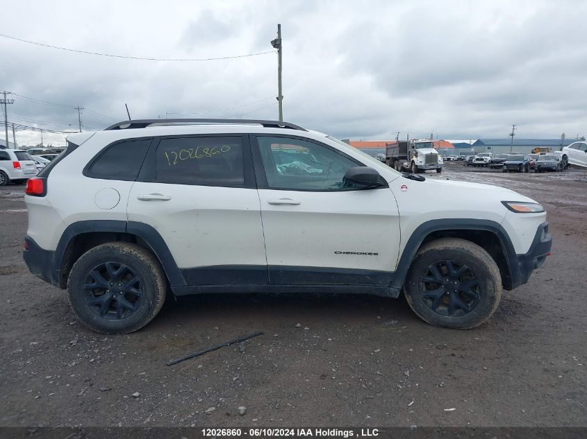 2018 Jeep Cherokee Trailhawk VIN: 1C4PJMBX2JD517646 Lot: 12026860