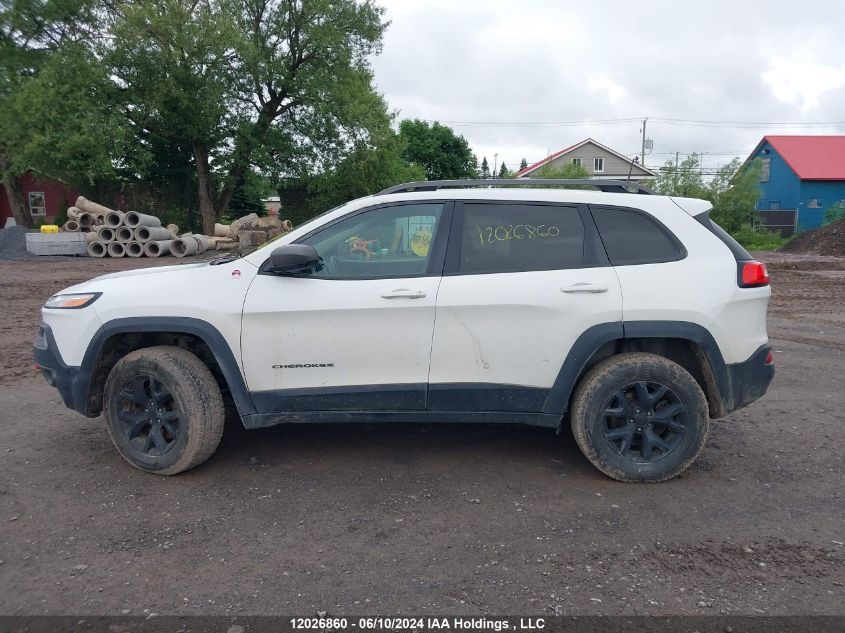 2018 Jeep Cherokee Trailhawk VIN: 1C4PJMBX2JD517646 Lot: 12026860