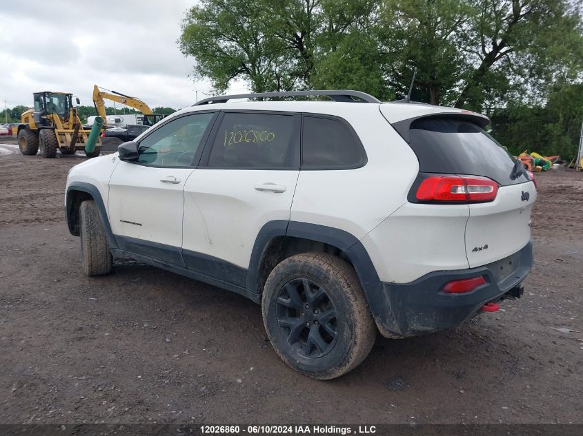 2018 Jeep Cherokee Trailhawk VIN: 1C4PJMBX2JD517646 Lot: 12026860