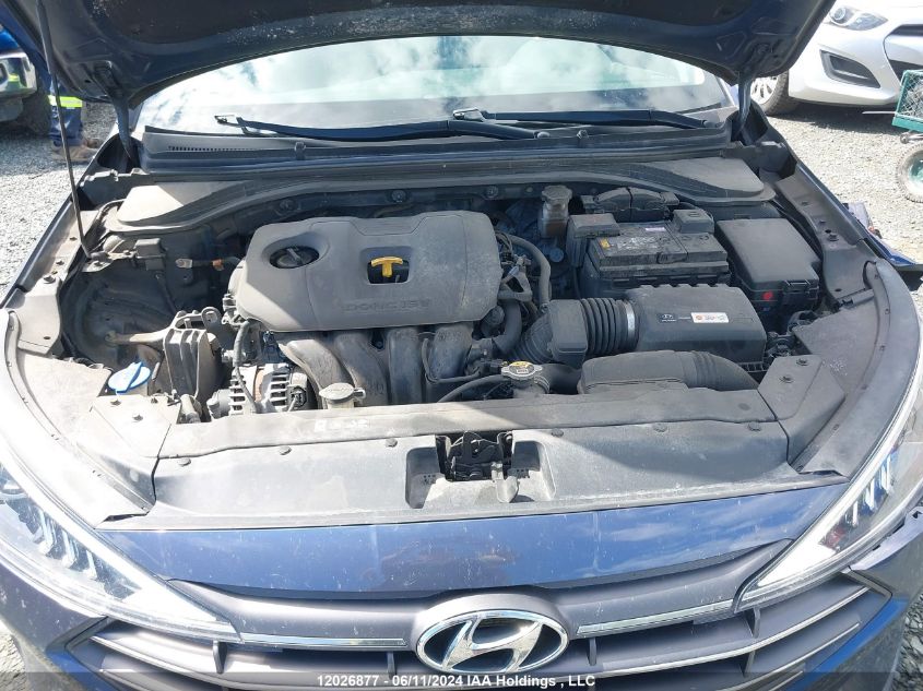 2019 Hyundai Elantra Sel/Value/Limited VIN: KMHD84LF9KU774496 Lot: 12026877