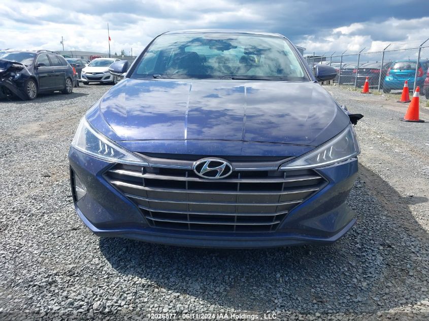 2019 Hyundai Elantra Sel/Value/Limited VIN: KMHD84LF9KU774496 Lot: 12026877