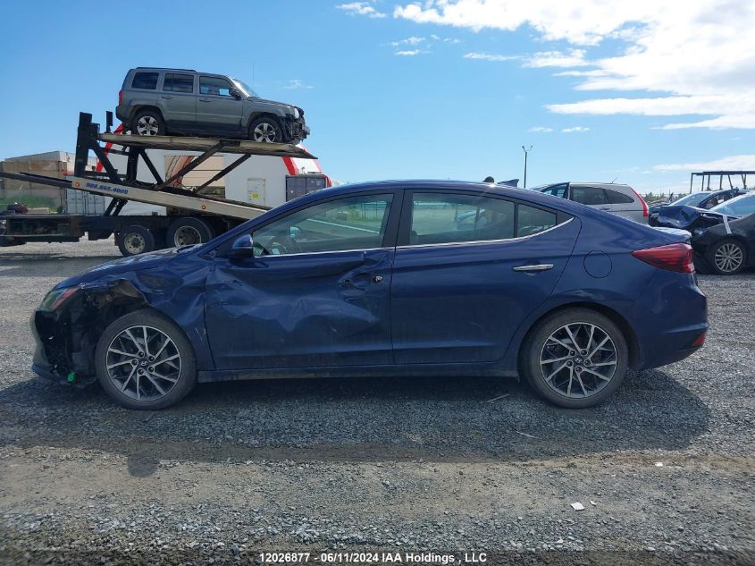 2019 Hyundai Elantra Sel/Value/Limited VIN: KMHD84LF9KU774496 Lot: 12026877