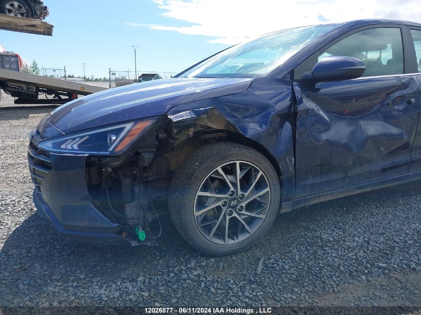 2019 Hyundai Elantra Sel/Value/Limited VIN: KMHD84LF9KU774496 Lot: 12026877