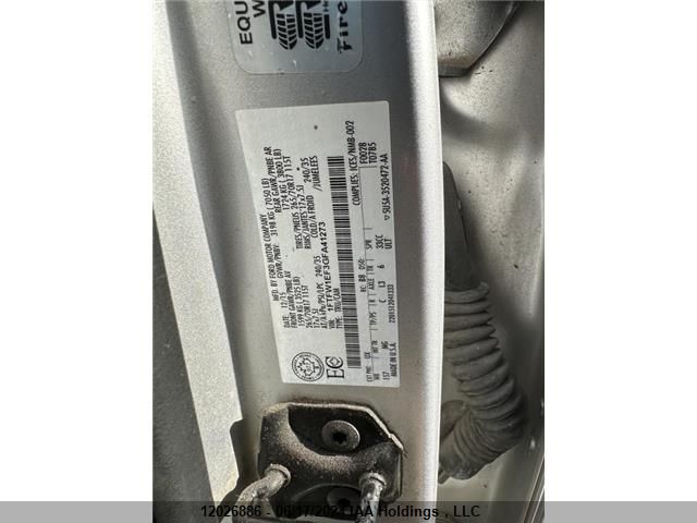 2016 Ford F150 Supercrew VIN: 1FTFW1EF3GFA41273 Lot: 12026886