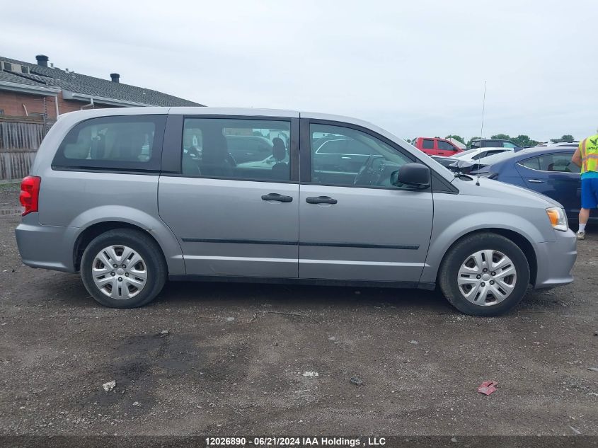 2014 Dodge Grand Caravan Se/Sxt VIN: 2C4RDGBG2ER174793 Lot: 12026890