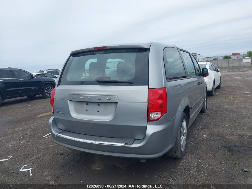 2014 Dodge Grand Caravan Se/Sxt VIN: 2C4RDGBG2ER174793 Lot: 12026890