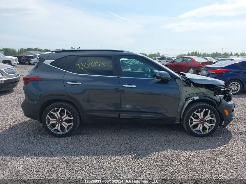 2021 Kia Seltos VIN: KNDETCA27M7060322 Lot: 12026893