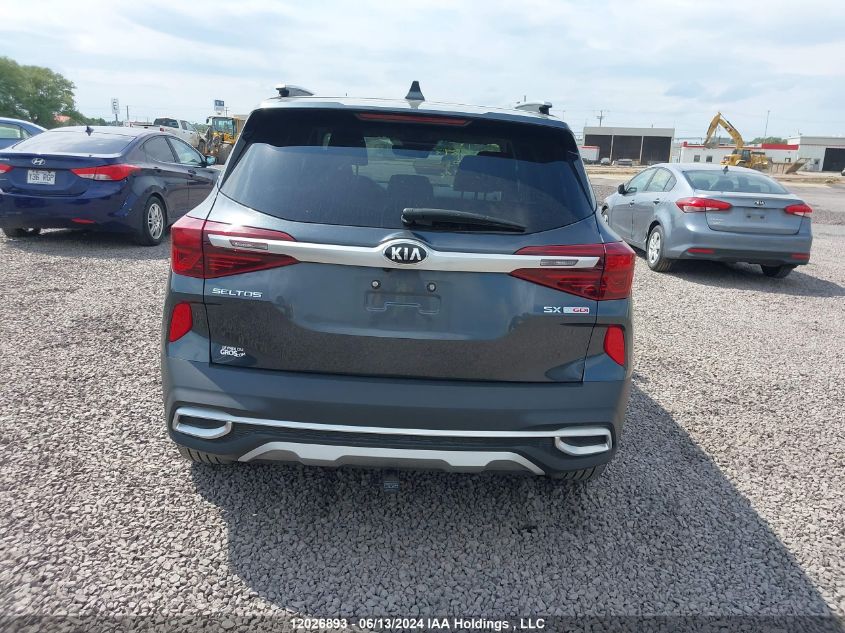 2021 Kia Seltos VIN: KNDETCA27M7060322 Lot: 12026893