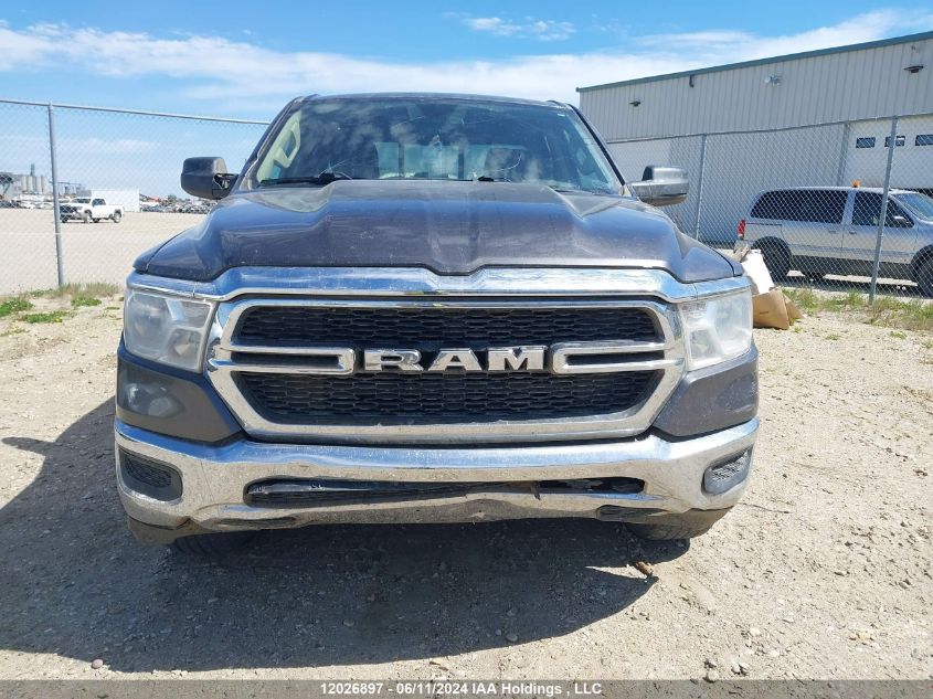 2021 Ram 1500 Tradesman VIN: 1C6RRFCG8MN636206 Lot: 12026897