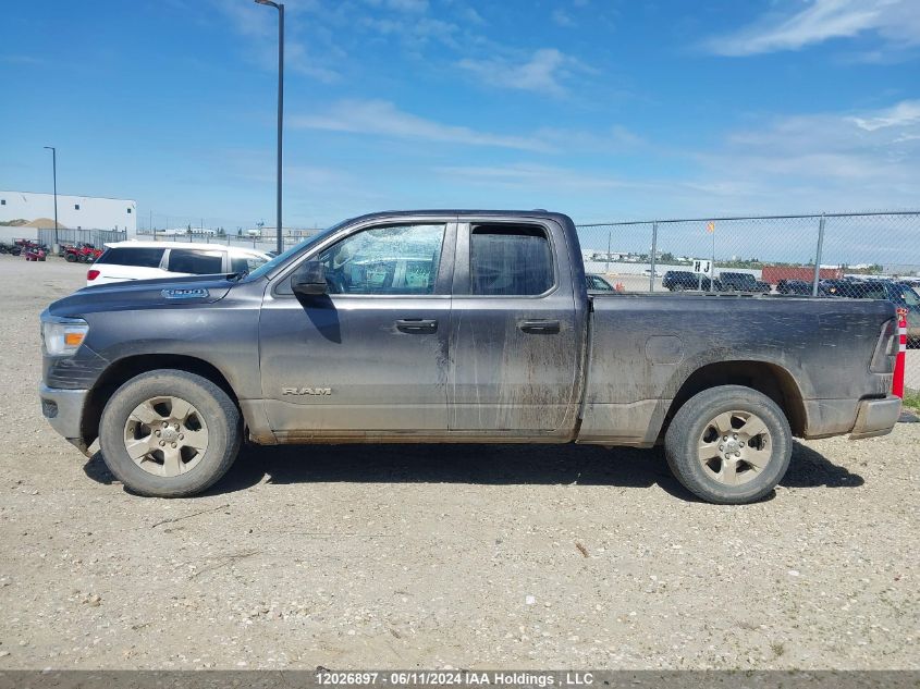 2021 Ram 1500 Tradesman VIN: 1C6RRFCG8MN636206 Lot: 12026897