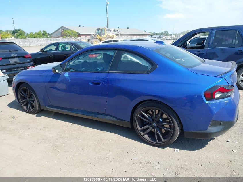 2024 BMW 2 Series VIN: 3MW33CM00R8E27436 Lot: 12026908