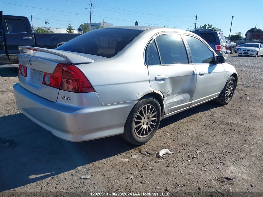 2004 Acura El VIN: 2HHES36814H003972 Lot: 12026913