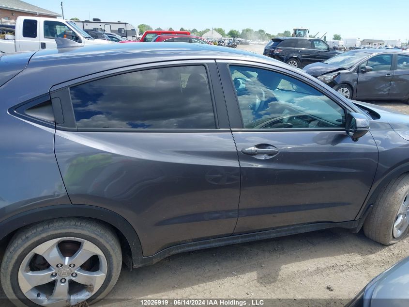 2016 Honda Hr-V VIN: 3CZRU5H54GM101522 Lot: 12026919