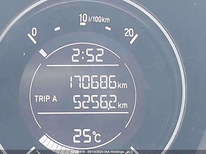 2016 Honda Hr-V VIN: 3CZRU5H54GM101522 Lot: 12026919