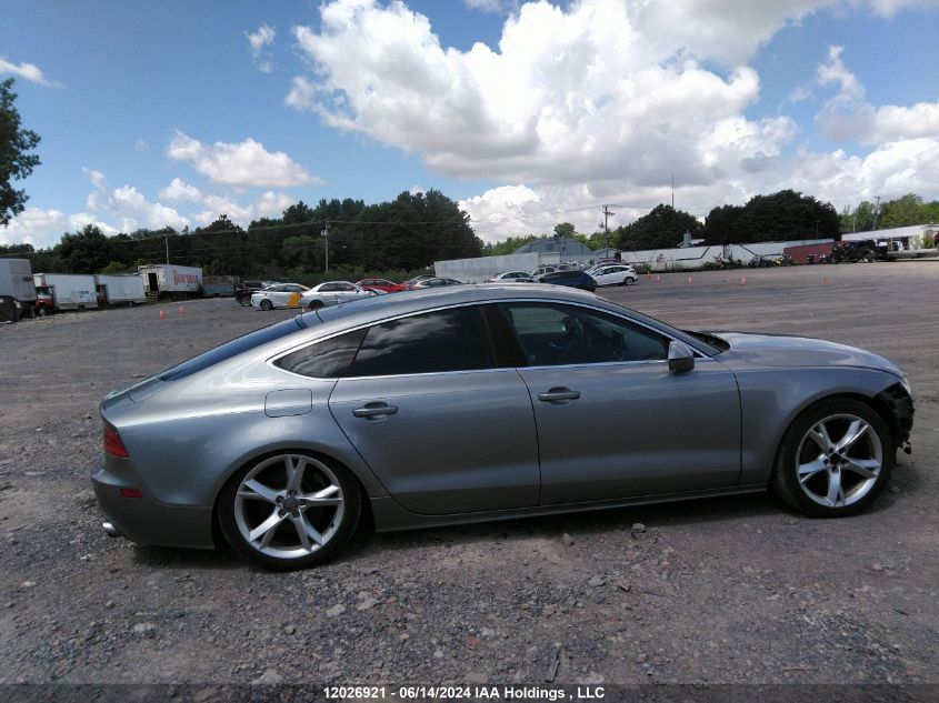 2014 Audi A7 VIN: WAU2GCFC1EN092024 Lot: 12026921