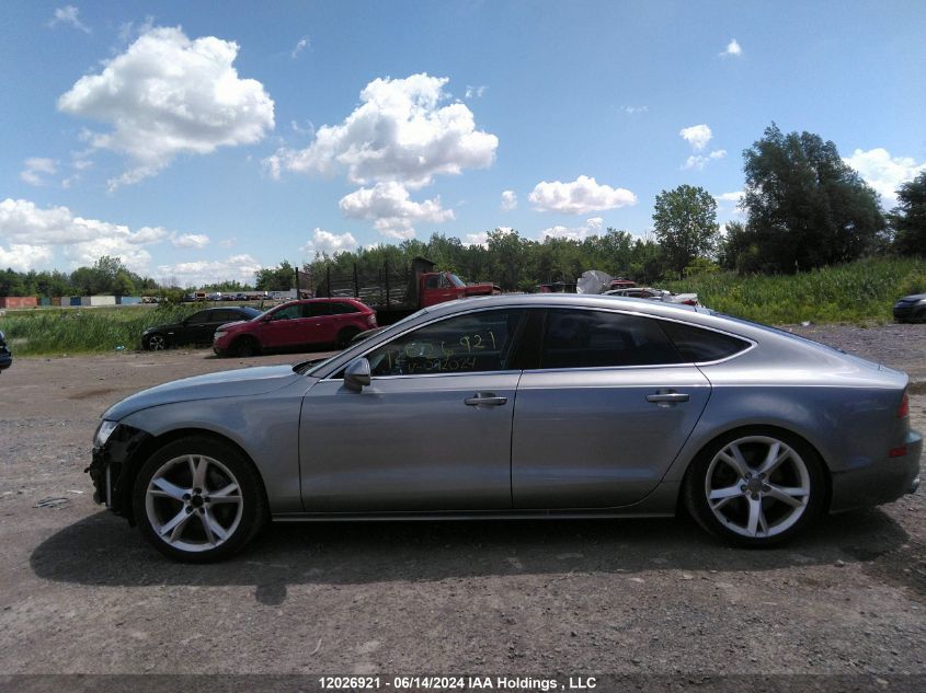 2014 Audi A7 VIN: WAU2GCFC1EN092024 Lot: 12026921