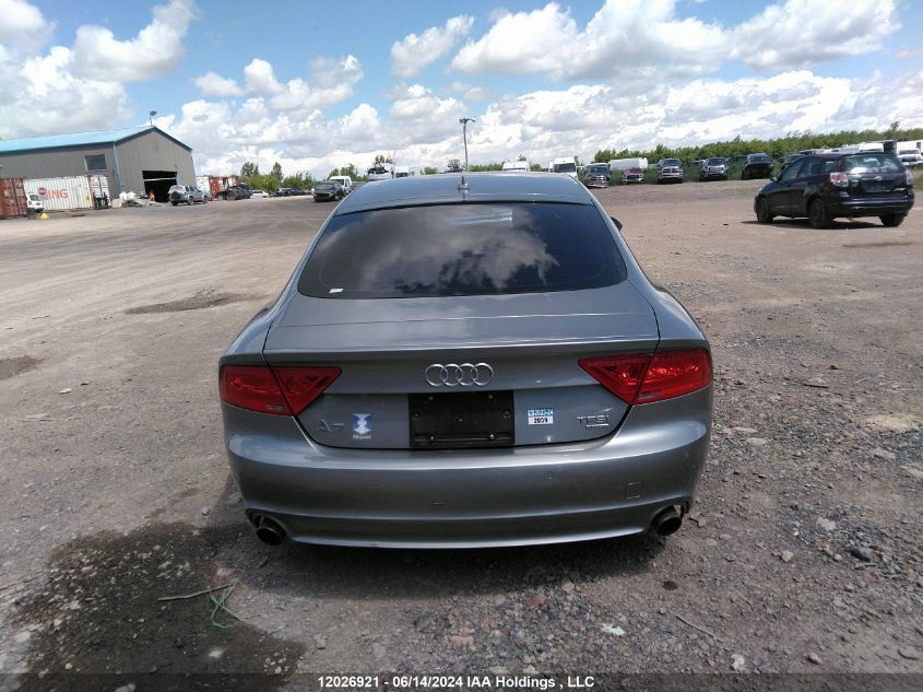 2014 Audi A7 VIN: WAU2GCFC1EN092024 Lot: 12026921