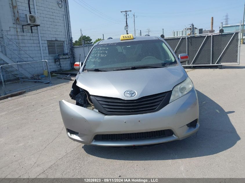 2014 Toyota Sienna VIN: 5TDZK3DC1ES473983 Lot: 12026923