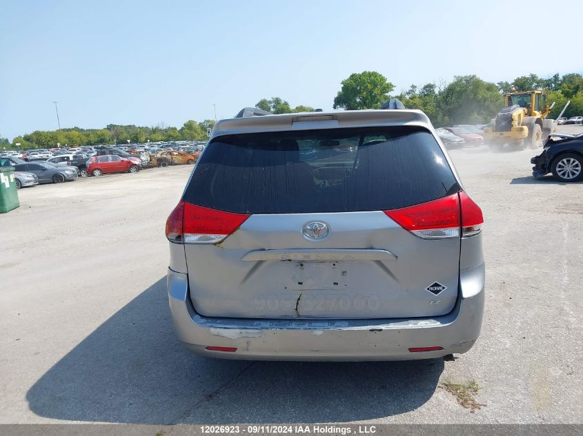 2014 Toyota Sienna VIN: 5TDZK3DC1ES473983 Lot: 12026923