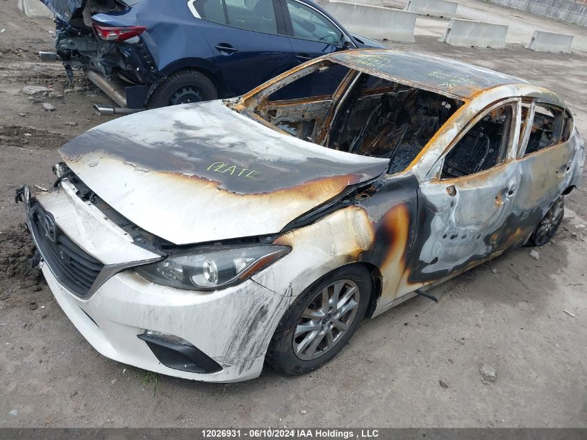 2014 Mazda Mazda3 VIN: JM1BM1L7XE1126069 Lot: 12026931