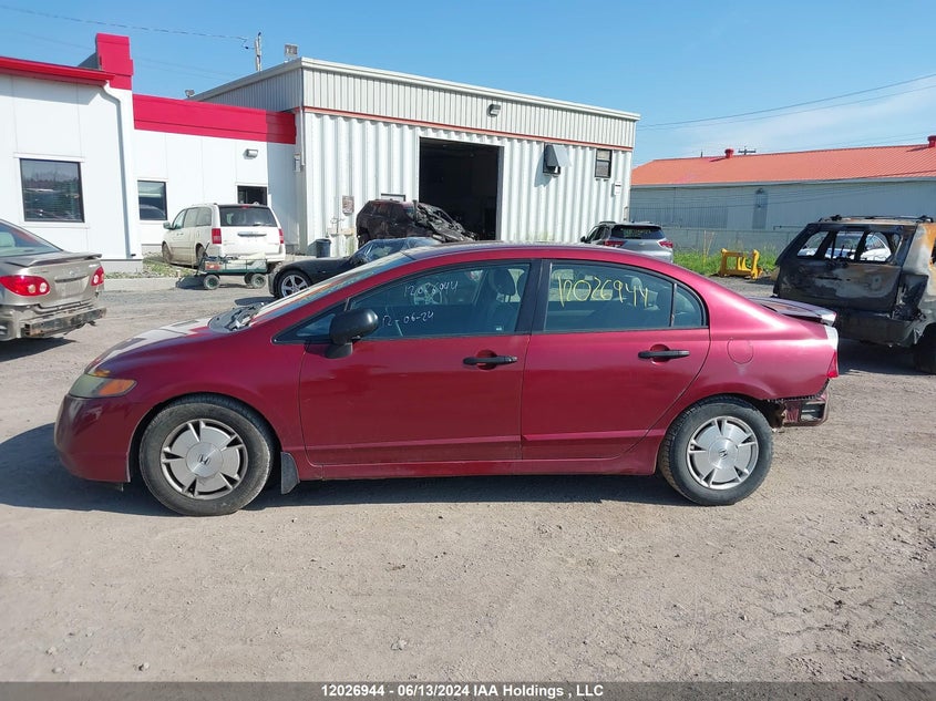 2008 Honda Civic Dx-G VIN: 2HGFA16428H003496 Lot: 12026944