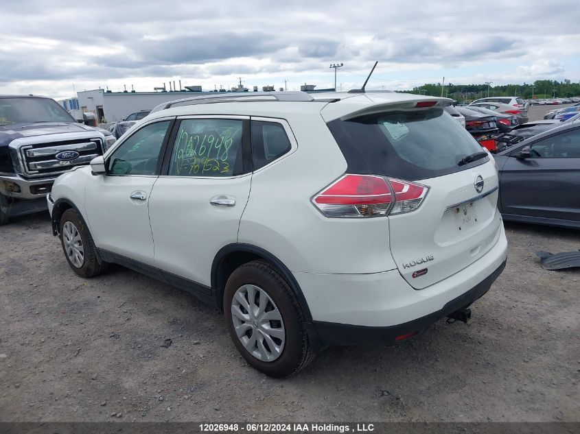 2016 Nissan Rogue VIN: 5N1AT2MV5GC789523 Lot: 12026948