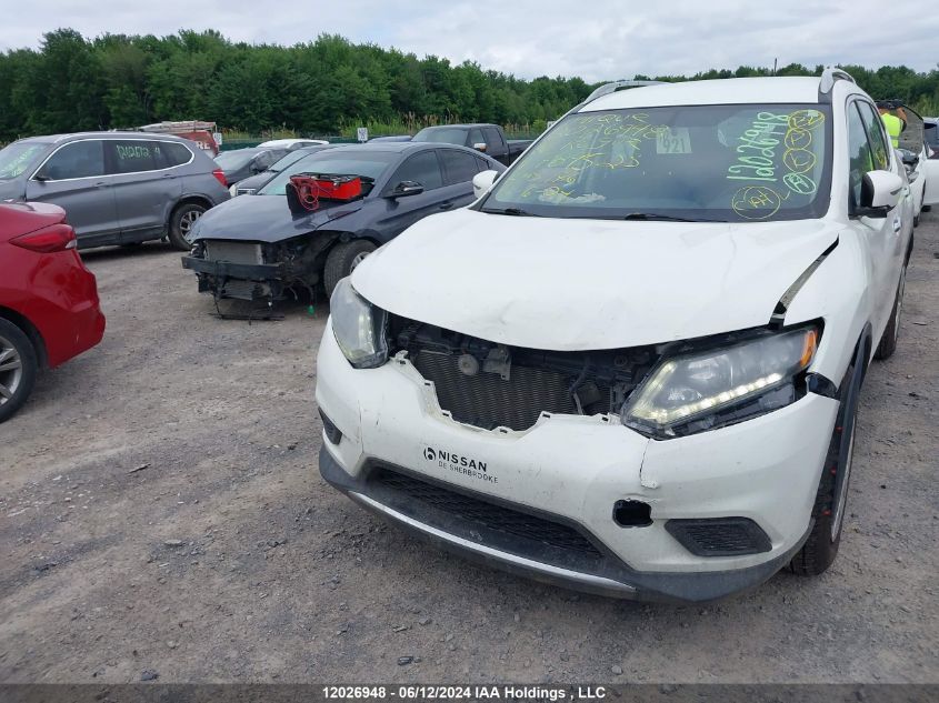 2016 Nissan Rogue VIN: 5N1AT2MV5GC789523 Lot: 12026948