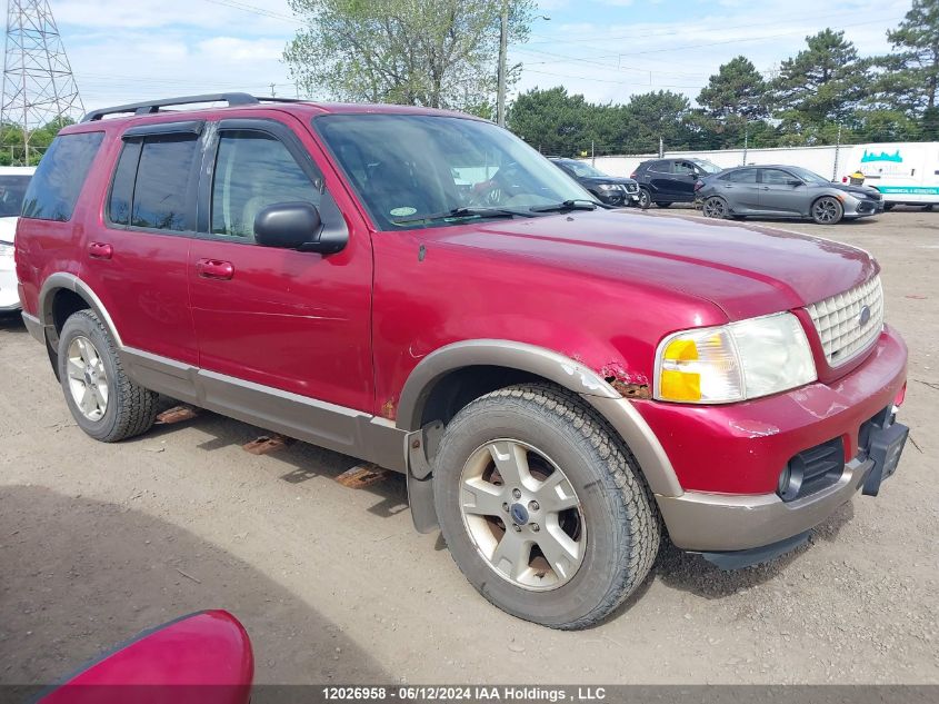 2003 Ford Explorer Eddie Bauer VIN: 1FMZU74E93UB08345 Lot: 12026958