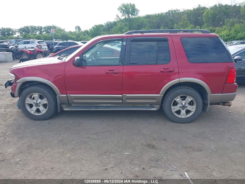 2003 Ford Explorer Eddie Bauer VIN: 1FMZU74E93UB08345 Lot: 12026958