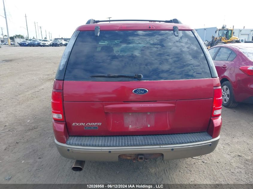 2003 Ford Explorer Eddie Bauer VIN: 1FMZU74E93UB08345 Lot: 12026958