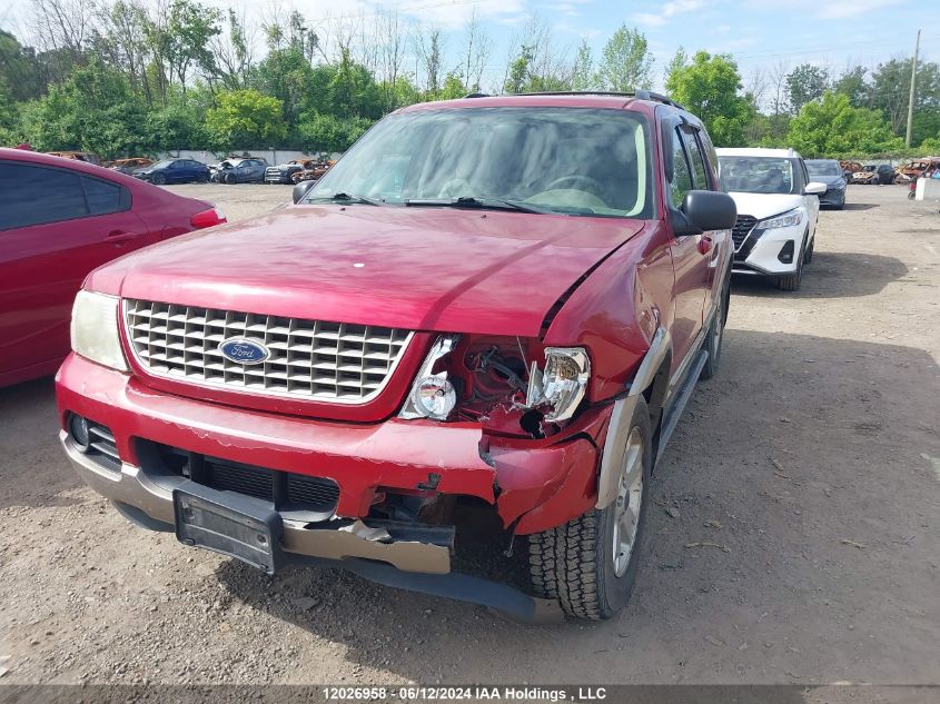 2003 Ford Explorer Eddie Bauer VIN: 1FMZU74E93UB08345 Lot: 12026958