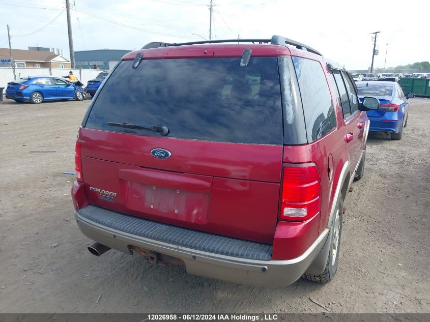 2003 Ford Explorer Eddie Bauer VIN: 1FMZU74E93UB08345 Lot: 12026958