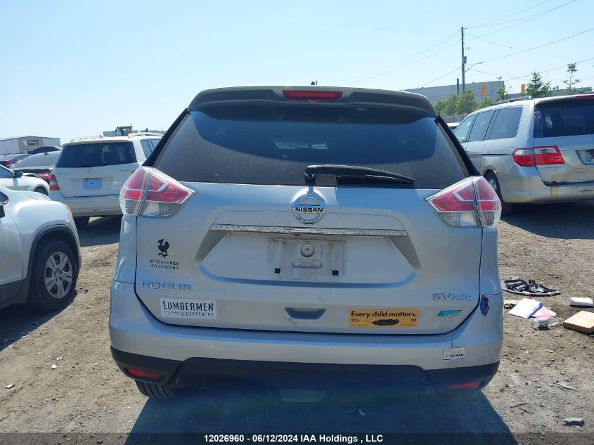 2014 Nissan Rogue VIN: 5N1AT2MV4EC758180 Lot: 12026960