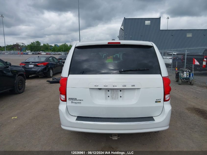 2018 Dodge Grand Caravan Gt VIN: 2C4RDGEG8JR319227 Lot: 12026961