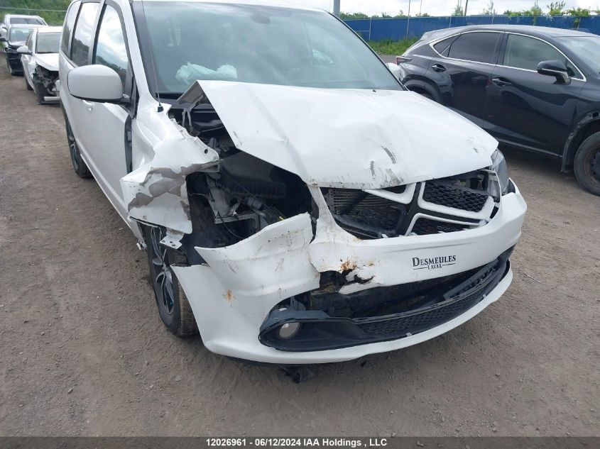 2018 Dodge Grand Caravan Gt VIN: 2C4RDGEG8JR319227 Lot: 12026961