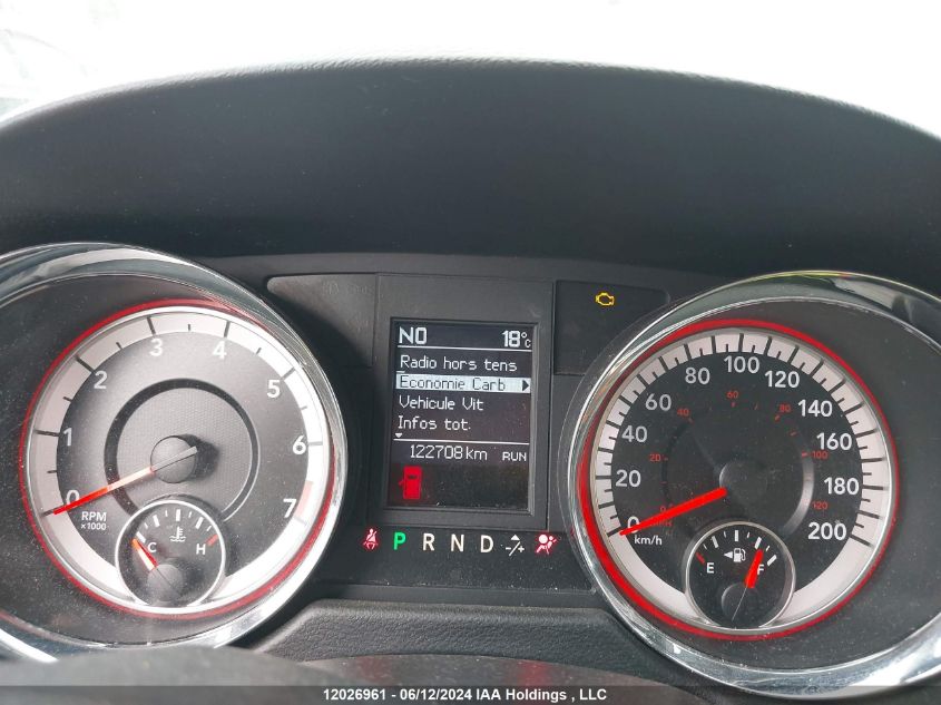 2018 Dodge Grand Caravan Gt VIN: 2C4RDGEG8JR319227 Lot: 12026961