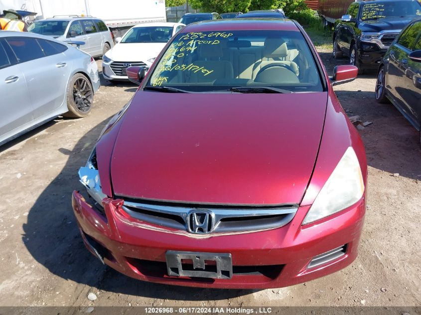 2006 Honda Accord Sdn VIN: 1HGCM56356A806694 Lot: 12026968