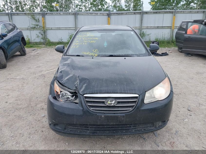 2009 Hyundai Elantra VIN: KMHDU45D39U567281 Lot: 12026970