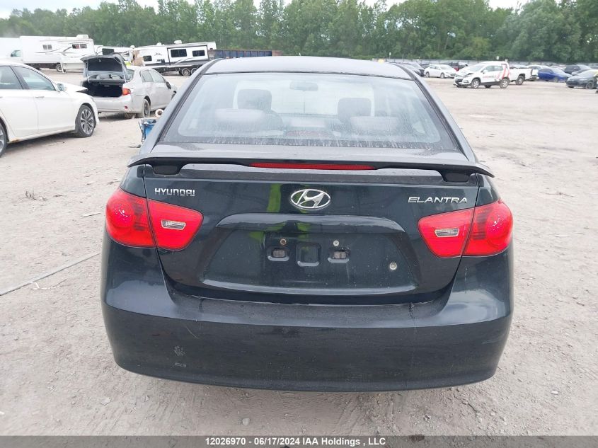 2009 Hyundai Elantra VIN: KMHDU45D39U567281 Lot: 12026970