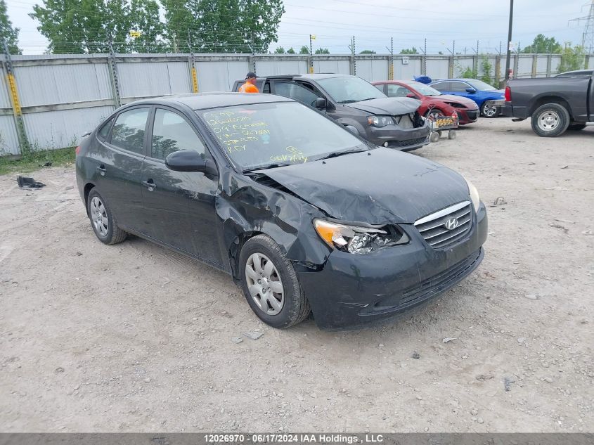 2009 Hyundai Elantra VIN: KMHDU45D39U567281 Lot: 12026970