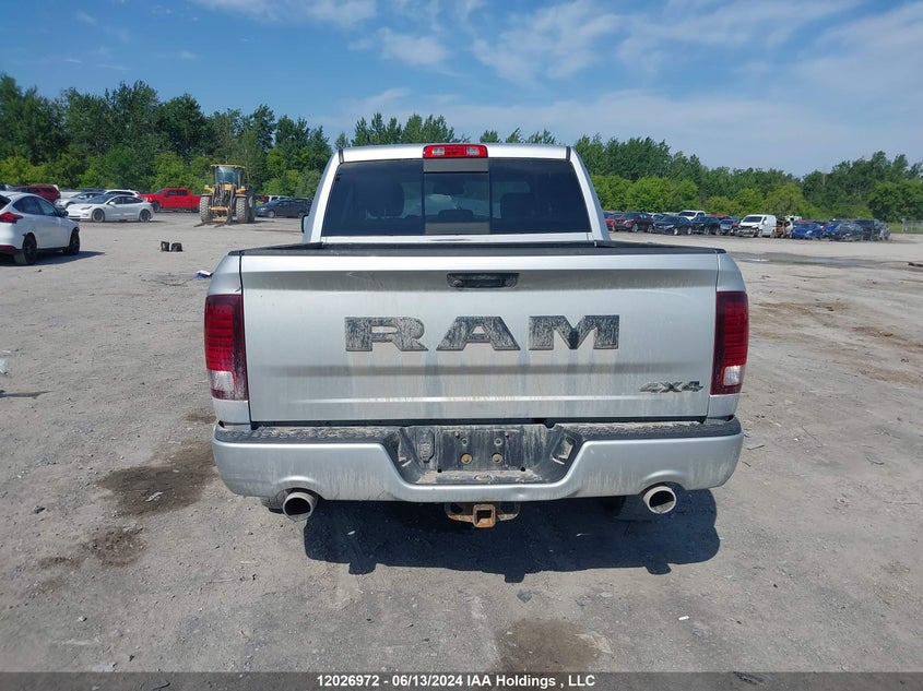 2018 Dodge Ram 1500 VIN: 1C6RR7MT0JS240883 Lot: 12026972