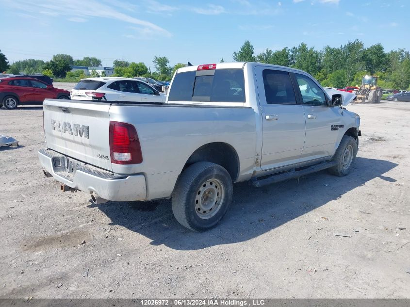 2018 Dodge Ram 1500 VIN: 1C6RR7MT0JS240883 Lot: 12026972