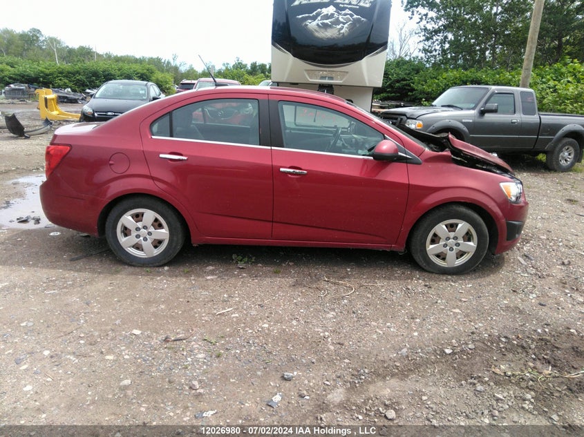 2012 Chevrolet Sonic VIN: 1G1JC5EH6C4131740 Lot: 12026980