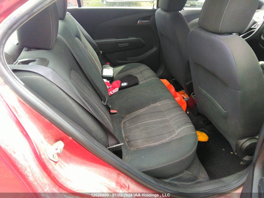 2012 Chevrolet Sonic VIN: 1G1JC5EH6C4131740 Lot: 12026980