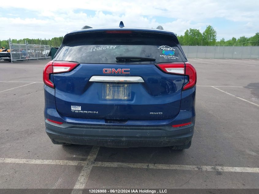 2022 GMC Terrain VIN: 3GKALTEV0NL118730 Lot: 12026988