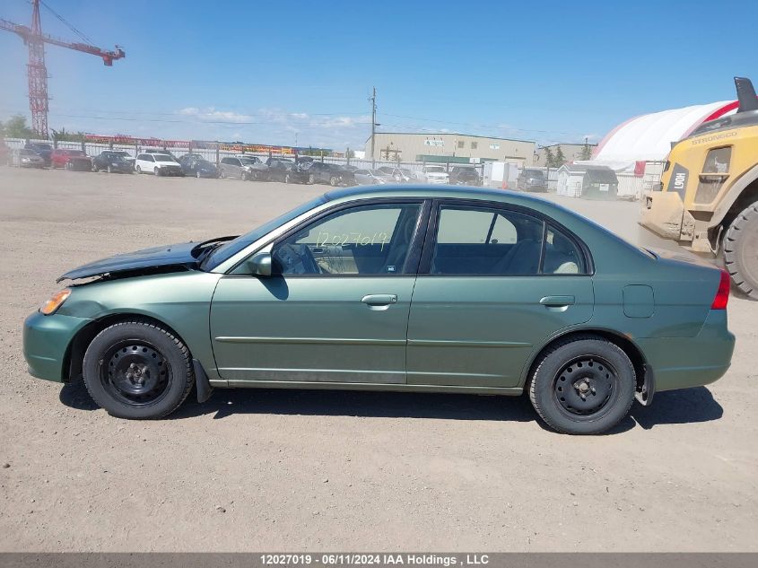 2003 Honda Civic Sdn VIN: 2HGES16643H905912 Lot: 12027019