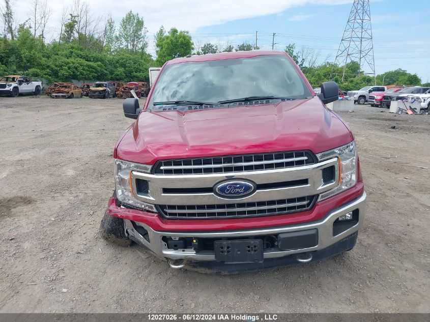 2018 Ford F-150 Xlt VIN: 1FTEW1EP4JFE28104 Lot: 12027026