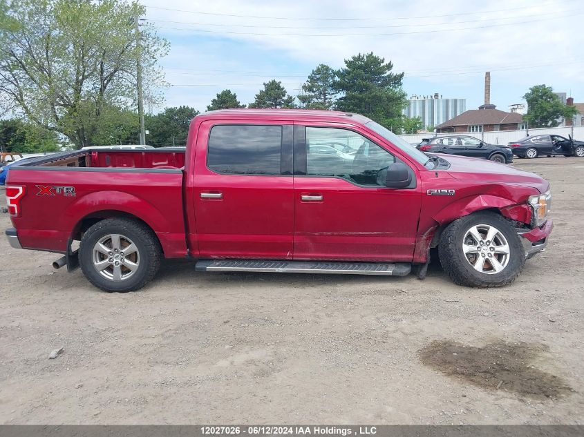 2018 Ford F-150 Xlt VIN: 1FTEW1EP4JFE28104 Lot: 12027026