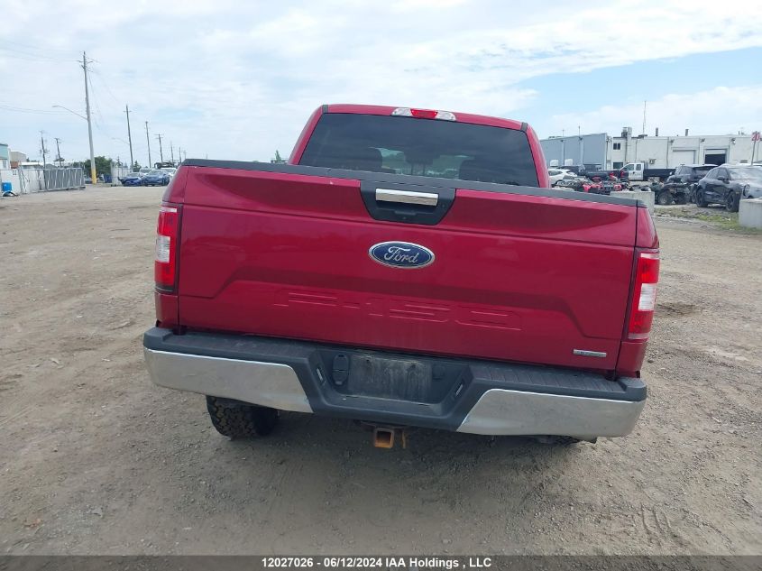 2018 Ford F-150 Xlt VIN: 1FTEW1EP4JFE28104 Lot: 12027026