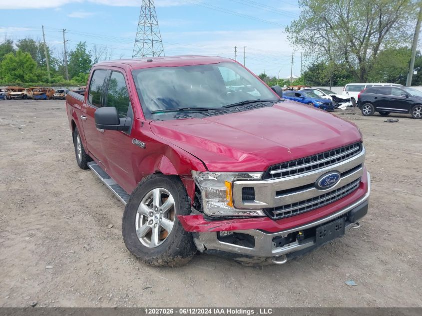 2018 Ford F-150 Xlt VIN: 1FTEW1EP4JFE28104 Lot: 12027026